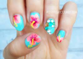 Prettyproject Tropical Nails Tropical Nail Designs Tropical Nail Art