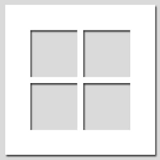 Pack of (5) or (10) 5x7 picture mats cut for 4x6 pictures. Multiple Opening 12x12 Pre Cut Collage Photo Mat 4x4 X 4 Windows