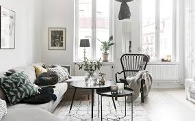 Beliani miroir mural gris et blanc 50 x 130 cm rosnoen. Une Deco En Noir Blanc Et Bois Shake My Blog