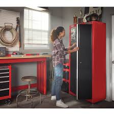 These cabinets are used as a means for storing important documents, files, and folders, and they are extensively used by. Craftsman Garage Storage Cabinet 74 Red And Black Cmst23201rb Rona