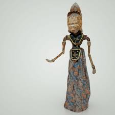 Indonesian Doll 3d Model 3d Model Character 3d Model Mannequin Art