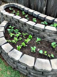 Cinder blocks raised garden bed. How To Build A Raised Garden With Pavers Inspiration For Moms