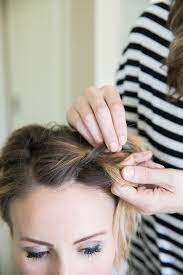 Easy Front Twist Tutorial For Short Hair Or A Long Pixie Short Hair Tutorial Short Hair Styles Front Hair Styles
