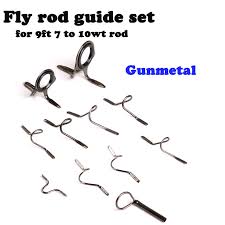 Maxcatch Fly Rod Guide Set Tip Repair Kit Set Eye Rings 7