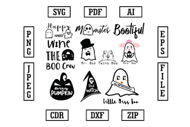 Download Halloween Mascot Cutes Character Svg Cut Graphic By Yuhana Purwanti Creative Fabrica SVG Cut Files