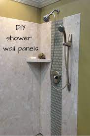 Www.pinterest.com although dumawall tiles are 100% waterproof when used with dap® … Diy Shower Tub Wall Panels Kits Innovate Building Solutions Shower Wall Diy Shower Walls Bathroom Shower Walls