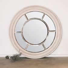 Designed and handcrafted in london, uk. Washed Large Round Mirror Furniture La Maison Chic Luxury Interiors