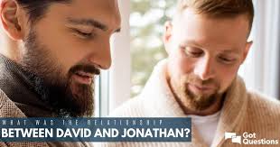 What was the relationship between David and Jonathan?