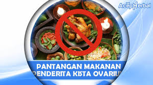 Untuk memanfaatkan jahe sebagai obat asam lambung alami, ada banyak cara yang bisa anda lakukan. Makanan Ini Jadi Pantangan Bagi Penderita Kista Ovarium Apa Saja Sih Youtube