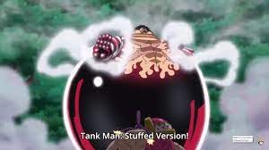 All spoilers regarding the super rookies era are unmarked. Theory Luffy Have Another Version Of Tank Man Onepiece