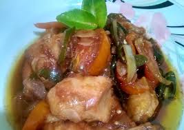 Cara buatnya simple dan praktis kok, cocok buat sarapan. Resep Enak 9 Ayam Asam Manis Banjar