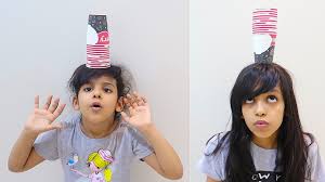 لايطيح الكوب من فوق راسك تحدي بين كادي وجوجو youtube