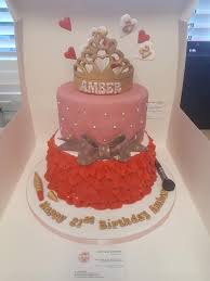 The frosting and decorative finish were creamy and delicious! Happy 21st Birthday Amber Gr8 Cakes And Bakes Facebook