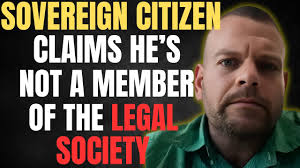 Sovereign Citizen Claims Court Has No Authority Over Him
