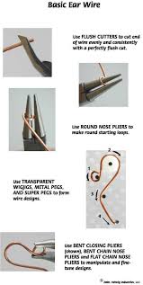 Ear Wire Designs Made With Wigjig Jewelry Making Tools And Jewlery Supplies Idees De Bijoux Modeles De Bijoux Bijoux Fil D Alu