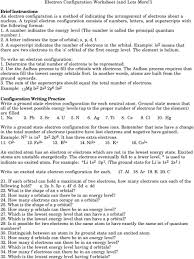 Supersize me worksheet answers pdf. Electron Configuration Worksheet And Lots More Pdf Free Download