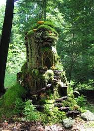 No End To Gardens Wallacegardens Forest Folk Habitat For The Moss Maidens By Sally J Smith Faeries Gardens Fairy Houses Fairy Garden