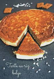 Tarte Au Riz Belge Et Speculoos