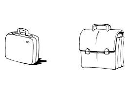 Download briefcase images and photos. Coloring Page Briefcase And Satchel Free Printable Coloring Pages Img 8191