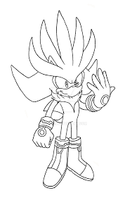 Maybe you would like to learn more about one of these? Super Silver The Hedgehog Coloring Pages