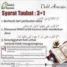 Demikian penjelasan mengenai doa penutup acara yang dilengkapi dengan adab ketika berdoa dan keutamaan dalam berdoa di akhir. Syarat Taubat 3 1 Daarul Hidayah