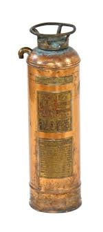 How to dispose of a fire extinguisher. Original And Nicely Worn C 1920 S American Industrial Loose Stopple Type Sodex Copper Fire Extinguisher With Embossed Brass Informational Plaques