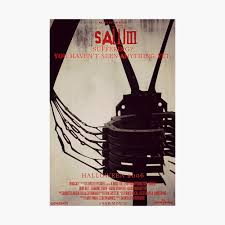 4.4 out of 5 stars. Saw Iii Classic Saw Poster Design Colour Brown Poster By Twotonetarget Redbubble