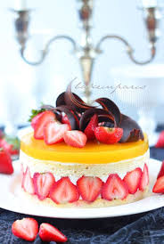 Bake In Paris Daring Bakers Fraisier Cake Recipes Sweets Cake Desserts
