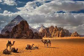 One day trip for camel riding in kubuqi desert. Camel Safari Through Jordan Jordan Inspiration Tours