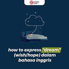 Obat ini diminum satu sendok makan tiga kali seharitolong terjemahkan ke bahasa inggris. How To Express Dream Wish Hope Dalam Bahasa Inggris