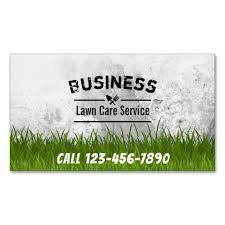 Fast lawn mowing business card. Business Cards Mowing Lawn