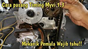 Testing myvi lagi best dvd player and it's user interface (original perodua) on 1.3 ezi variant testing myvi lagi best dvd player which installed on. Cara Pasang Timing Chain Myvi 1 3 Supaya Piston Dan Valve Tidak Berlanggar Youtube