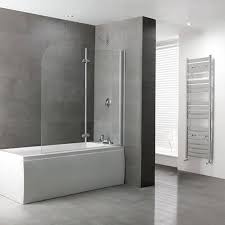 This product is designed to be a replacement for all of the 4 and 5 panel folding coram shower screens we have on the site except the single panel folding screens ( see single panel folding screen screen seal ) they are made oversized which means that they are longer. Volente 1550 Bi Fold Folding Bath Screen Buy Online At Bathroom City