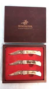 Popular set three piece knife of good quality and at affordable prices you can buy on aliexpress. New Winchester Limited Edition 3 Knife Set Msw Auction Co Llc