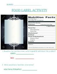 They would benefit a lot from the below printables. Food Labels Worksheets Teachers Pay Teachers