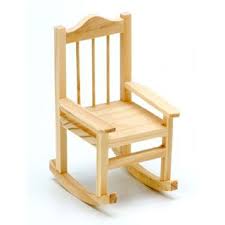 Consumercrafts Product Unfinished Wood Miniature Rocking Chair Wood Rocking Chair Rocking Chair Miniature Chair