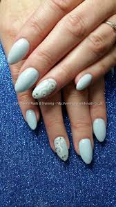 Baby blue nails are so classic. White And Baby Blue Nail Designs Nail And Manicure Trends