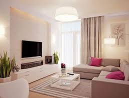 Wohnzimmer In Weiss Und Beige Gehalten Home Entertainment System In Schwarz Wohnen Wohnung Wohnzimmer Einrichten