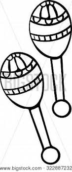 Click on any musical instrument picture above to start coloring. Maracas Coloring Vector Photo Free Trial Bigstock