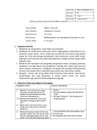 Biasanya terdiri dari isi dan bahan ajar yang lama penerapannya tidak ditentukan. Rpp Adm Transaksi