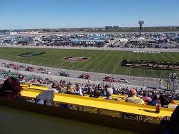 view from seats picture of kansas speedway kansas city