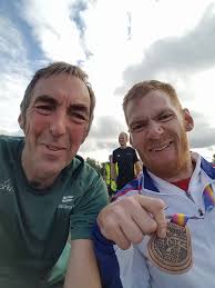 If anyone wants to run the Rotorua half marathon and support an Achilles  athlete I'm looking for a volunteer. Stephen will do the event in about  2.30. You have to enjoy listening