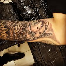 The devices allowed them to contact and care for the sick. Silentink Tattoostudio By Ls Oni Mask Tattoo Onimask Blackandwhite Color Pain Art Mask Tattoo Ink Tattoos Instagood Picoftheday Life Black Facebook