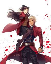 Source Material Fate Stay Night Unlimited Blade Works Fatestaynight Archer Rin Ufotable Fate Stay Night Rin Fate Stay Night Anime Anime