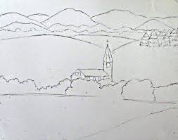 Achieving depth in your pencil drawings. Color Pencil Landscape Drawing Happy Family Art