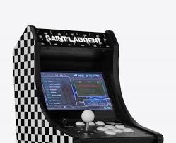 🎵 follow the official 7clouds playlist on spotify : Saint Laurent Rive Droite Neo Legend Retro Arcade Machine Surface Design Dose