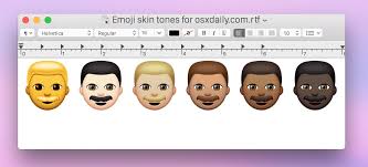 Just select the emoji you want to use and you are ready to go! How To Access Use Different Emoji Skin Tones On Mac Osxdaily