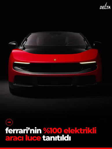 İlk Elektrikli Ferrari Yolda: 'Luce' Neler Sunacak?