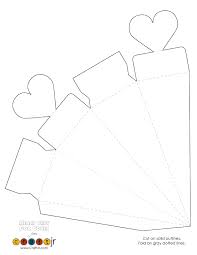 heart favor box cone template woo jr kids activities gift box template cone template heart gift box