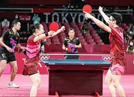 東京五輪 卓球混合ダブルス決勝 （ 2021年7月26日 東京体育館 ） Z9jbw7qdr6wmvm